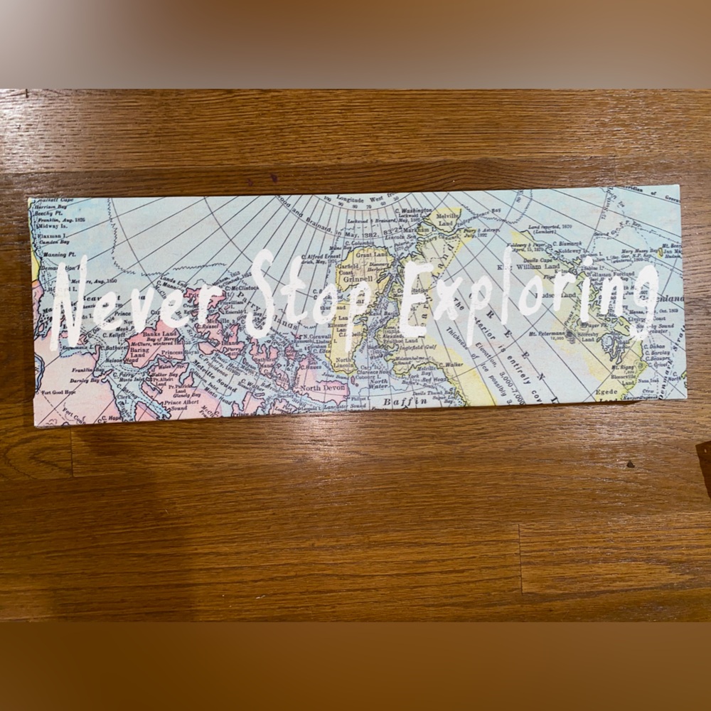 Map kid’s decor